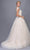 Eureka Fashion 6601 - Embroidered V-Shaped Back Bridal Gown Bridal Dresses