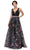 Eureka Fashion 7020 - Fitted Sleeveless Floral Prom Dress Prom Dresses