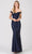 Eureka Fashion 8030 - Sweetheart Lace Sheath Prom Gown Prom Dresses XS / Navy