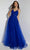 Eureka Fashion 9177 - A-Line Corset Bodice Prom Gown Prom Dress XS / Royal