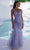 Eureka Fashion 9958 - Embroidered Sleeveless Prom Gown Prom Dresses XS / Slate Blue