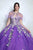 Eureka Fashion EK1003 - Embroidered Tulle Ballgown Special Occasion Dress