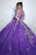 Eureka Fashion EK1003 - Embroidered Tulle Ballgown Special Occasion Dress