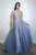 Eureka Fashion EK115 - Embroidered A-Line Long Gown Special Occasion Dress