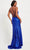 Faviana 11033 - Scoop Floral Sequin Prom Gown Special Occasion Dress