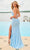 Faviana 11084 - Sleeveless Beaded Prom Gown Prom Dresses 6 / Light Blue