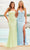 Faviana 11084 - Sleeveless Beaded Prom Gown Prom Dresses 6 / Light Blue