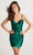 Faviana 11111 - Satin Spaghetti Strap Dress Homecoming Dresses