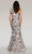 Feriani Couture 18359 - Floral Print One Shoulder Evening Gown Evening Dresses