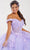 Fiesta Gowns 56496 - Embroidered Corset Off-Shoulder Ballgown Ball Gowns