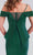 Gia Franco - Jeweled Off Shoulder Formal Dress 12954 - 1 pc Emerald In Size 18 Available CCSALE 18 / Emerald