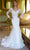 GLS by Gloria Bridal GL3605 - Long Sleeve V-Neck Bridal Gown Special Occasion Dress