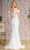 GLS by Gloria GL3284 - Feather Embellished Off-Shoulder Prom Gown Prom Dresses