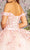 GLS by Gloria GL3301 - 3D Floral Embellished Off-Shoulder Ballgown Ball Gowns