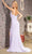 GLS by Gloria GL3457 - Pleated V-Neck Evening Dress Special Occasion Dress