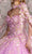 GLS by Gloria GL3467 - Floral Applique Strapless Ballgown Ball Gowns