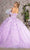 GLS by Gloria GL3470 - Strapless Floral Applique Ballgown Ball Gowns