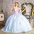 GLS by Gloria GL3482 - 3D Butterfly Embellished Ballgown Special Occasion Dress