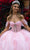 GLS by Gloria GL3502 - Lace Embellished Ballgown Special Occasion Dress