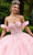 GLS by Gloria GL3505 - Floral Corset Ballgown Special Occasion Dress