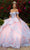 GLS by Gloria GL3517 - Bow Detailed Back Ballgown Special Occasion Dress