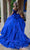 GLS by Gloria GL3521 - Plunge Detailed Ballgown Special Occasion Dress