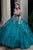 GLS by Gloria GL3522 - Lace Applique Mesh Ballgown Special Occasion Dress