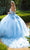 GLS by Gloria GL3525 - Bead Garland Ballgown Special Occasion Dress