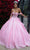 GLS by Gloria GL3527 - Off Shoulder Glitter Ballgown Special Occasion Dress