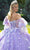 GLS by Gloria GL3541 - Butterfly Appliqued Strapless Corset Ballgown Special Occasion Dress