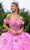 GLS by Gloria GL3547 - Sweetheart Flower Appliqued Tulle Ballgown Special Occasion Dress