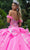 GLS by Gloria GL3547 - Sweetheart Flower Appliqued Tulle Ballgown Special Occasion Dress