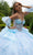 GLS by Gloria GL3551 - Bejeweled Sweetheart Side Ruffle Ballgown Special Occasion Dress