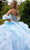 GLS by Gloria GL3551 - Bejeweled Sweetheart Side Ruffle Ballgown Special Occasion Dress