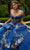 GLS by Gloria GL3552 - Layered Ruffle Off Shoulder Ballgown Special Occasion Dress