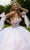 GLS by Gloria GL3570 - Sweetheart Detachable Bow Sleeve Ballgown Special Occasion Dress