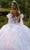 GLS by Gloria GL3570 - Sweetheart Detachable Bow Sleeve Ballgown Special Occasion Dress