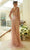 GLS by Gloria GL3575 - Sequin Ornate Sheer Sleeve Formal Dress Special Occasion Dress