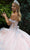 GLS by Gloria GL3596 - Sequin Appliqued Off Shoulder Ruffle Ballgown Special Occasion Dress