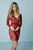 Hannah S 27179 - Beaded Long Sleeve Cocktail Dress Special Occasion Dress 12 / Royal