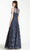 Hynes Park M124X - Sleeveless A-Line Prom Gown Prom Dresses 6 / Navy