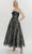 Hynes Park M595 - Strapless Beaded Lace Gown with Shawl Formal Gowns