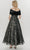 Hynes Park M595 - Strapless Beaded Lace Gown with Shawl Formal Gowns