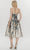 Hynes Park M653 - Sweetheart Strapless Brocade A-Line Dress Cocktail Dresses