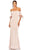 Ieena Duggal 11441 - Fringed Sheath Evening Gown Evening Dresses 2 / Blush