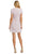 Ieena Duggal 20805 - Short Sleeve Button-down Dress Wedding Guest