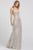 Ieena Duggal 26269I - Scoop Neck Paillette Prom Gown Prom Dresses 10 / Black