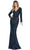 Ieena Duggal - 26445 Sequined Mermaid Dress Evening Dresses