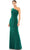 Ieena Duggal 26581 - One Shoulder Long Jersey Gown Prom Dresses