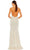 Ieena Duggal 26943 - Sequined High Neck Gown Bridal Dresses